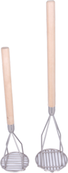 POTATO/BEAN MASHER W/W.HDL