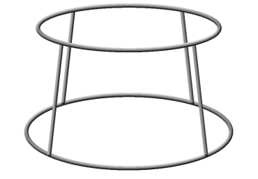 S/S DISH RACK