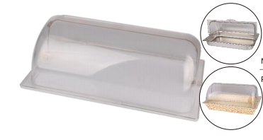 POLYPROPYLENE RATTAN BASKET COVER 