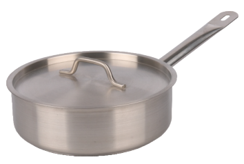 S/S SAUCE PAN W/TRIPLE LAYER BOTTOM(SHO