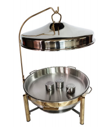 S/S BIG CHAFING DISH WITH HAND COVER