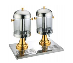 DOUBLE JUICE DISPENSER(PC/GOLD) 